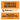 Image of SelectaDNA outdoor warning plaque orange and white 10x10cm;