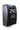 Side angle image of a Squire Keykeep™1 black die-cast alloy steel heavy-duty and high security 4 wheel recodable combination lock outdoor key safe.
