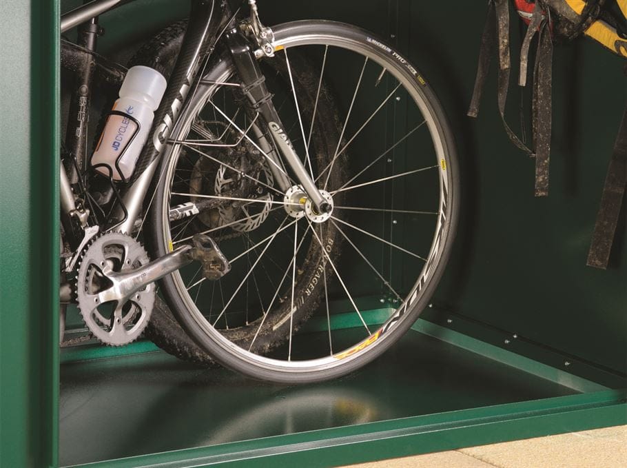 Asgard Addition Metal Bike Store - Secure Storage for 3 Bicycles