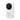 A white Amalock DB101 wireless WiFi video doorbell with a camera and a blue LED light ring on the front on a white background