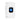 Close up of a white Amalock DB101 video doorbell plug-in Wi-Fi chime featuring a blue illuminated bell ringing graphic
