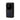 A black Amalock DB101 wireless WiFi video doorbell with a camera and a blue LED light ring on the front on a white background